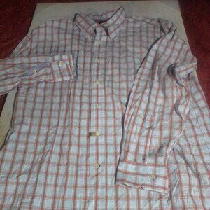 Men's button down dress shirt by Tommy Hilfiger